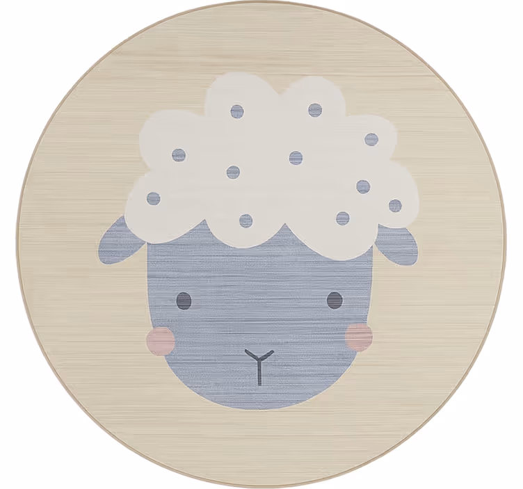Store enrouleur chambre enfant mouton beige - TenStickers