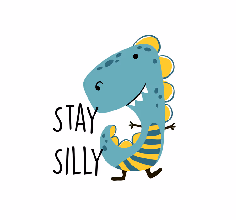 Store enrouleur chambre enfant dinosaure nordique amusant - TenStickers