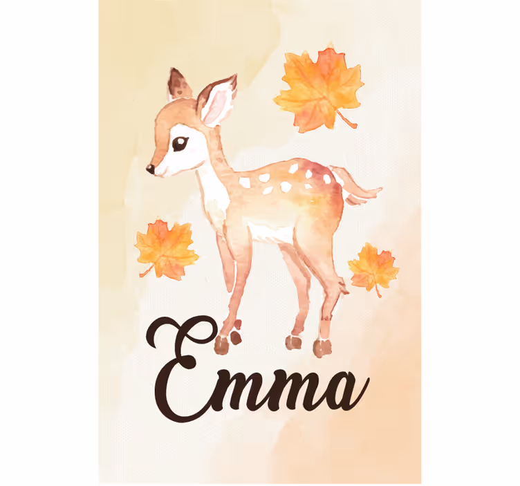 Store enrouleur chambre enfant chevreuil - TenStickers