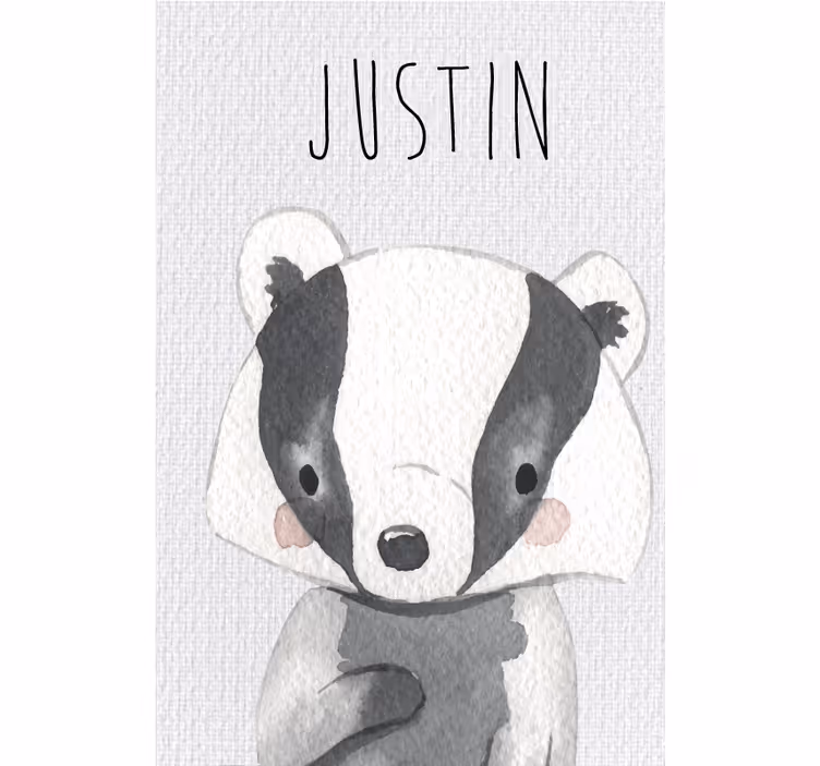 Store enrouleur chambre enfant raton laveur - TenStickers