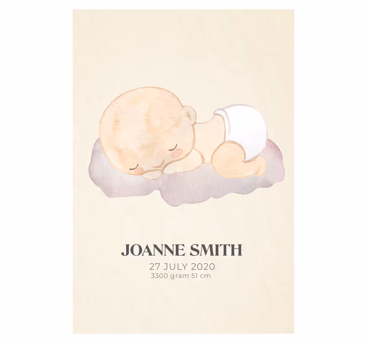 Store enrouleur chambre enfant amour bébé né - TenStickers