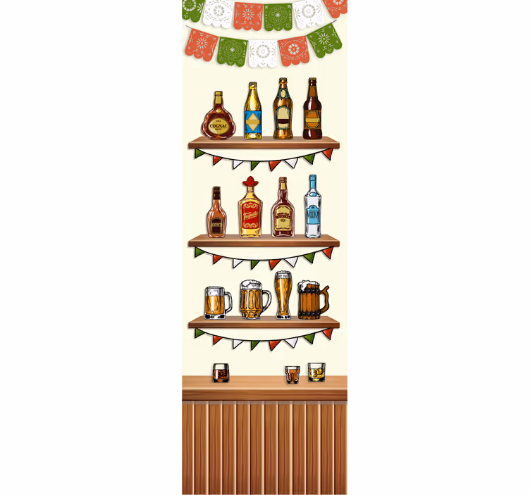 Store enrouleur cuisine décoratif tequila - TenStickers