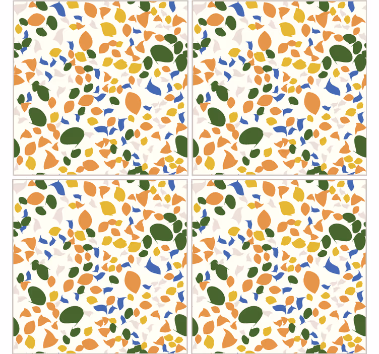 Store enrouleur cuisine motifs terrazzo - TenStickers
