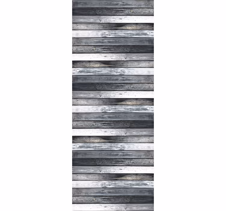 Store enrouleur cuisine texture bois - TenStickers