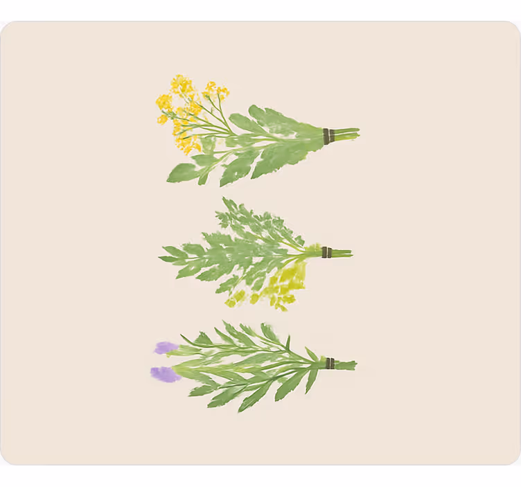 Store enrouleur cuisine fleurs élégantes et simples - TenStickers