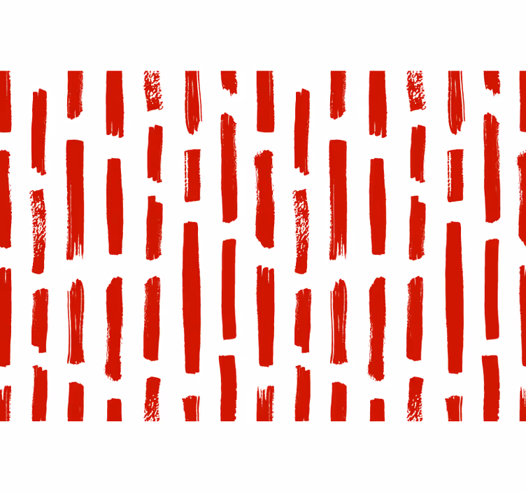 Store enrouleur rouge rayé rouge et blanc - TenStickers
