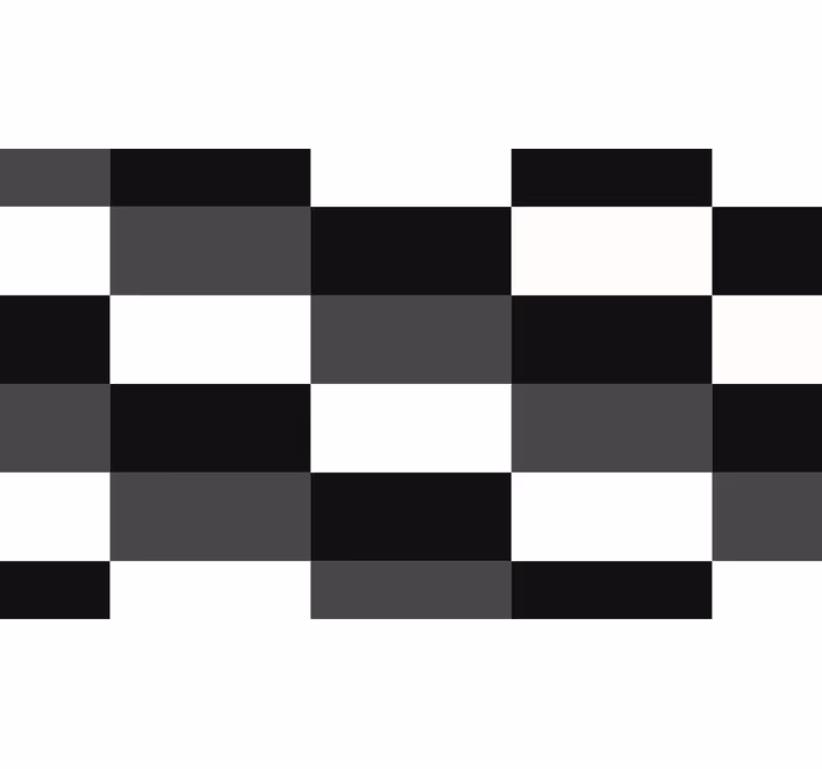 Store enrouleur bureaux rectangles blancs gris noirs - TenStickers