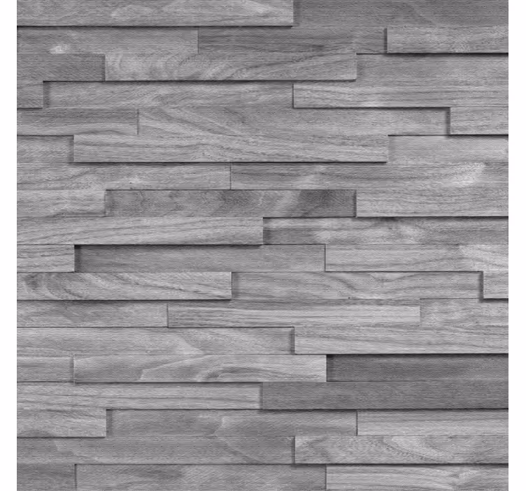 Store enrouleur bureaux texture grandes planches bois - TenStickers