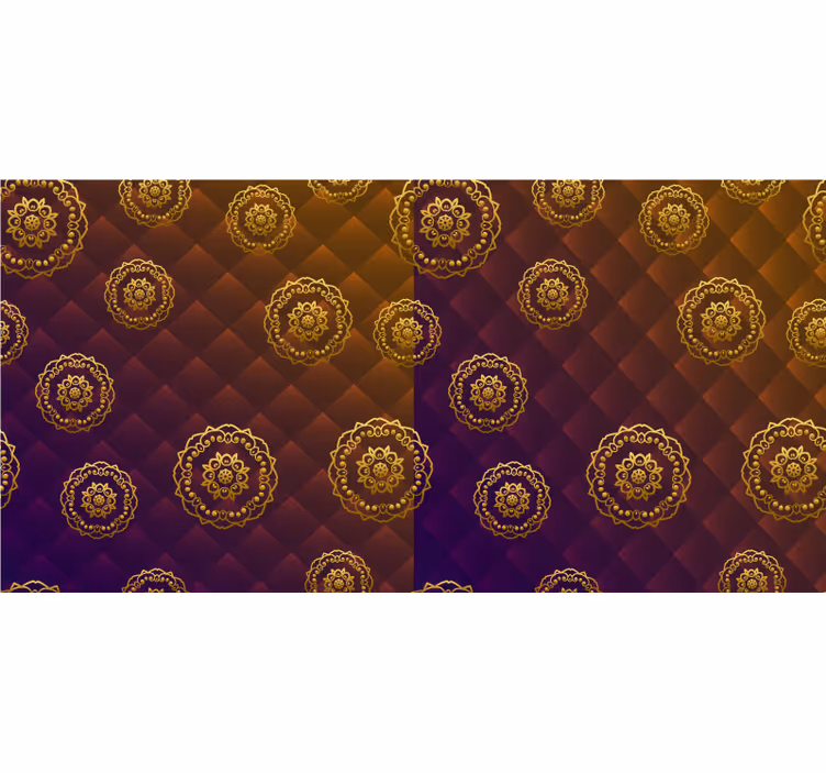 Store enrouleur chambre mandala élégant multicolore - TenStickers