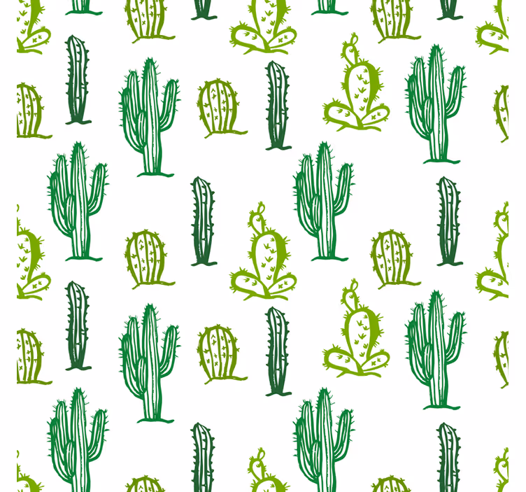 Store enrouleur chambre ado motif cactus - TenStickers