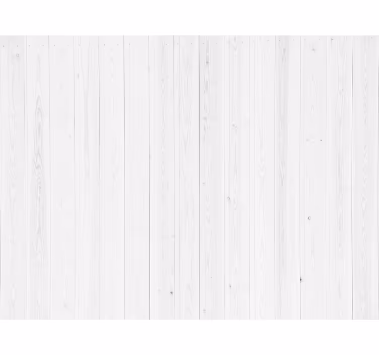 Store enrouleur blanc motif bois hamptons - TenStickers