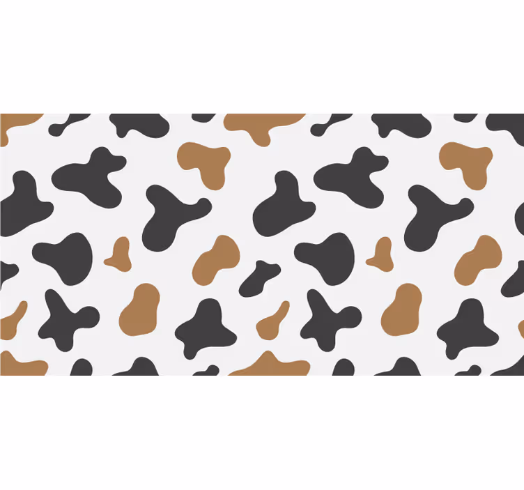 Store enrouleur blanc taches de vache - TenStickers
