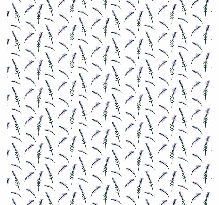 Store enrouleur fleur motif lavande élégant - TenStickers