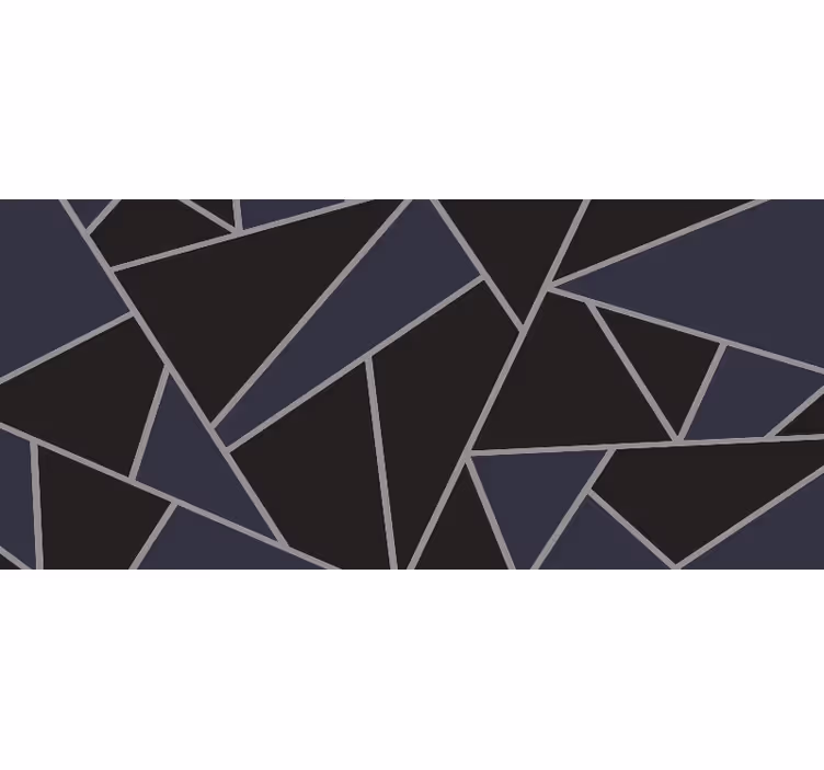 Store enrouleur noir carreau marbre ivoire - TenStickers