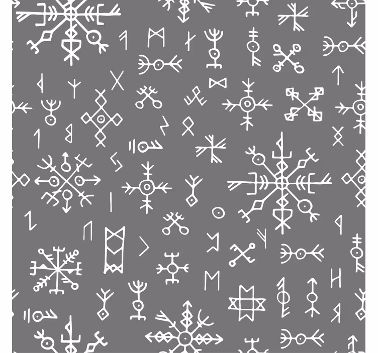 Store enrouleur gris design nordique gris et blanc - TenStickers