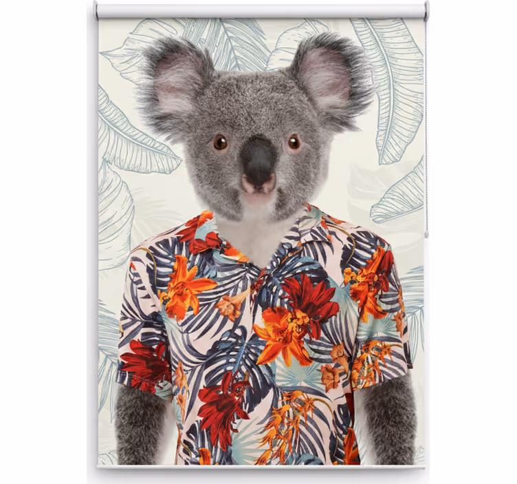 Store enrouleur chambre ado koala élégant - TenStickers