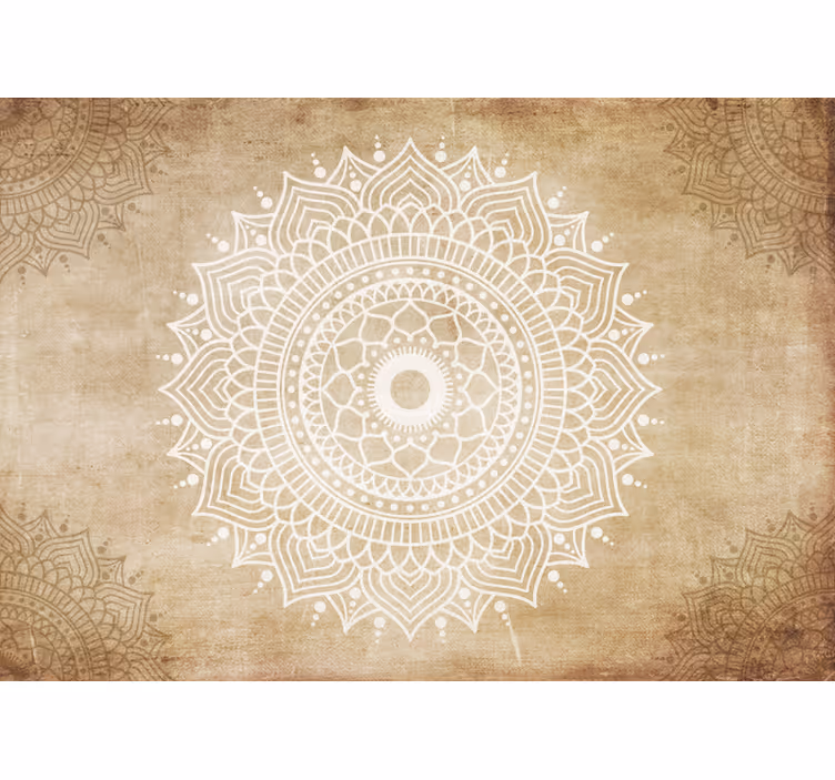 Store enrouleur motif zen papier ancien texturé - TenStickers