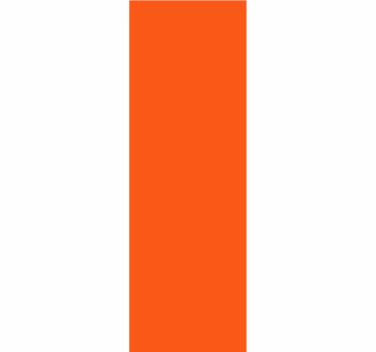 Store enrouleur orange lumineux et moderne - TenStickers