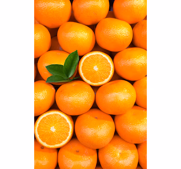 Store enrouleur orange pour une déco fruitée - TenStickers