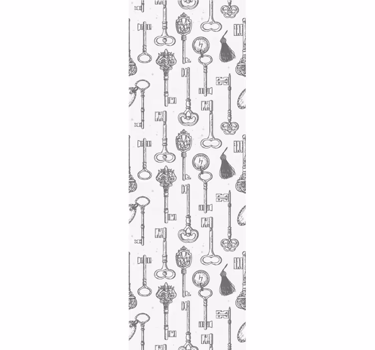 Store enrouleur chambre ado clés variées - TenStickers