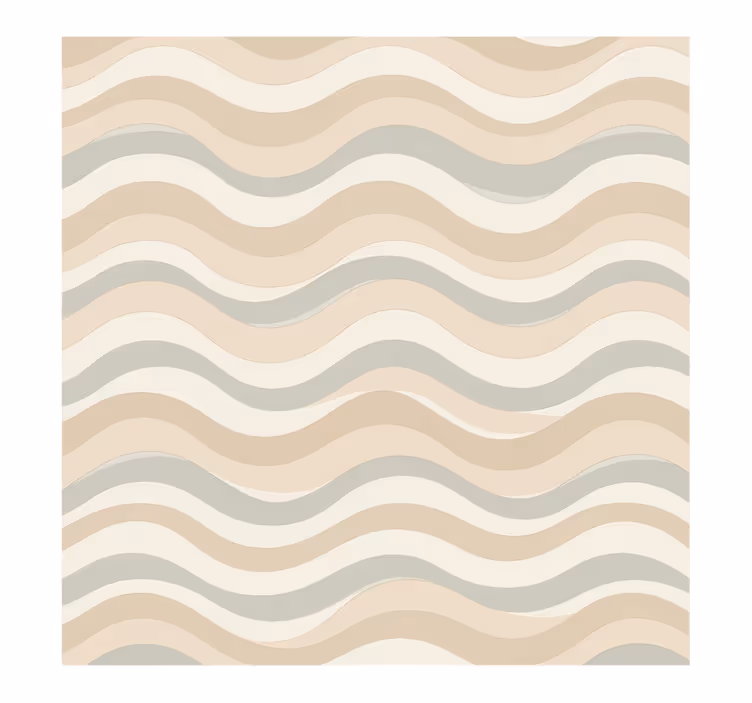 Store enrouleur chambre couple motif vagues 150 cm - TenStickers