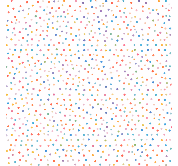 Store enrouleur salle de bain largeur 300 pois colorés - TenStickers
