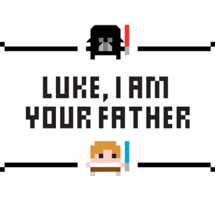 Store enrouleur série et film luke, je suis ton père - TenStickers
