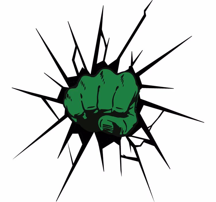 Store enrouleur super héros hulk - TenStickers
