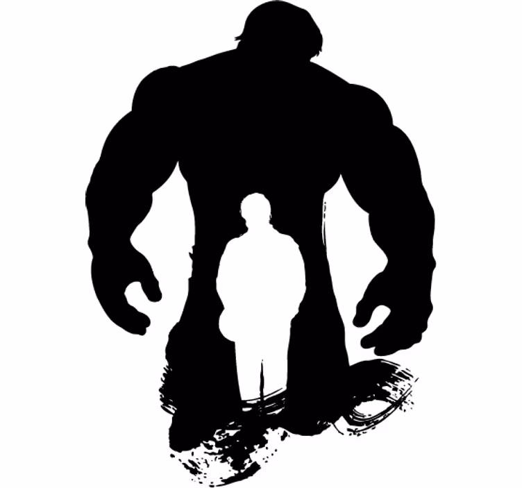 Store enrouleur super héros silhouette décorative - TenStickers