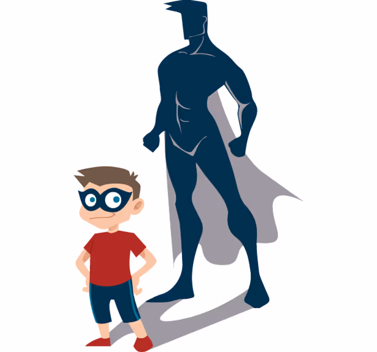 Store enrouleur super héro pour enfant - TenStickers