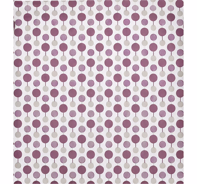 Store enrouleur violet motif cercles connectés - TenStickers