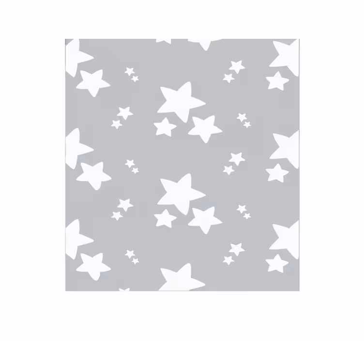 Store enrouleur gris motif étoiles simples - TenStickers