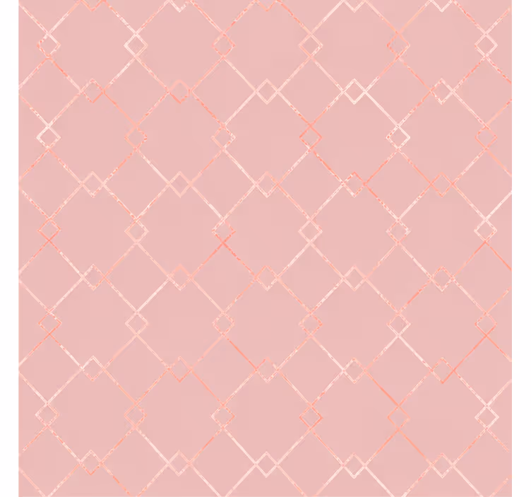 Store enrouleur rose motif carrés modernes - TenStickers