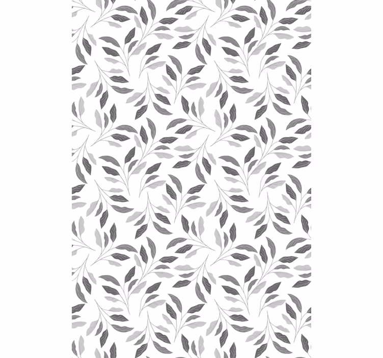 Store enrouleur fleur élégance feuillue - TenStickers