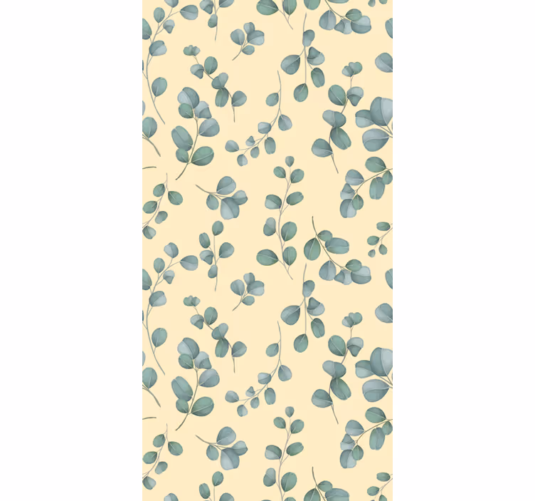 Store enrouleur motif de feuilles d'eucalyptus - TenStickers