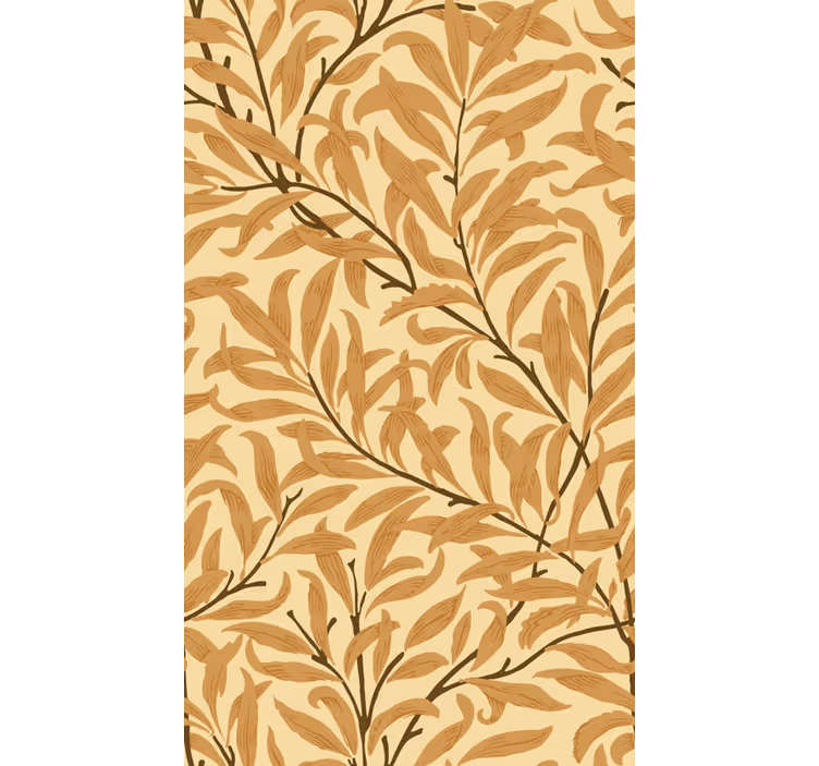 Store enrouleur fleur imprimé de feuilles botaniques - TenStickers