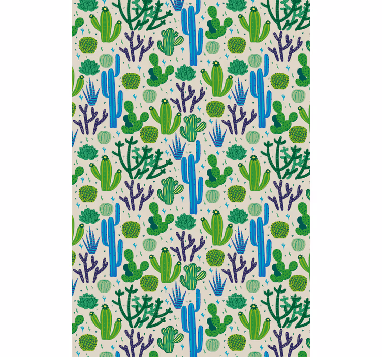 Store enrouleur cactus motif de plante succulente - TenStickers