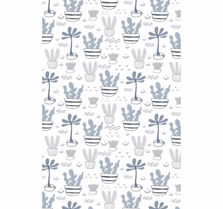 Store enrouleur cactus nuances de gris - TenStickers