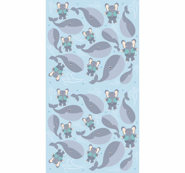 Store enrouleur chambre bébé animaux ludiques - TenStickers