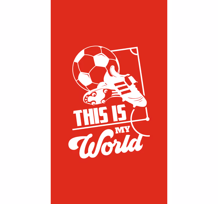 Stores football C'est mon football mondial - TenStickers