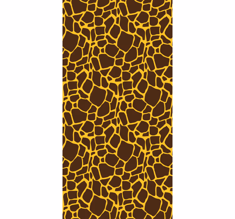 Store enrouleur animaux motif girafe - TenStickers