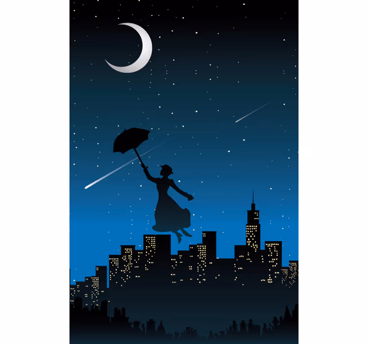 Stores séries et films Mary poppins volant - TenStickers