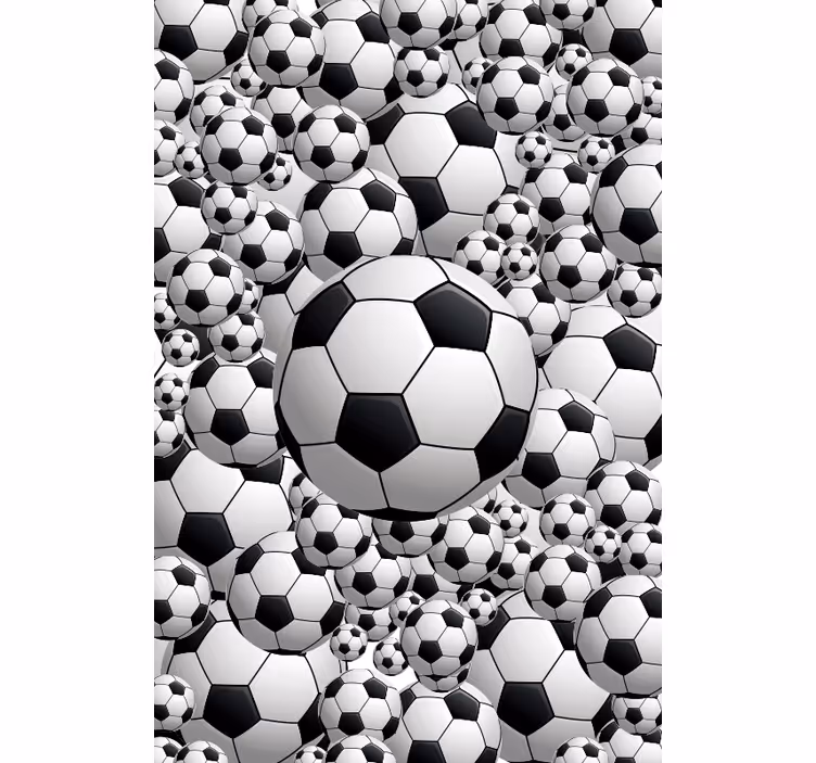 Stores plus de sport Marquer une balle blanche - TenStickers