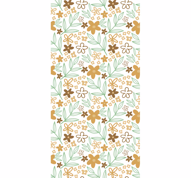 Store enrouleur fleurs et plantes motif floral - TenStickers