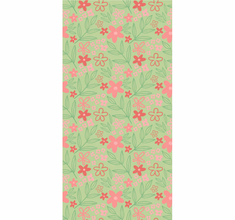 Store enrouleur fleurs et plantes thème floral charmant - TenStickers