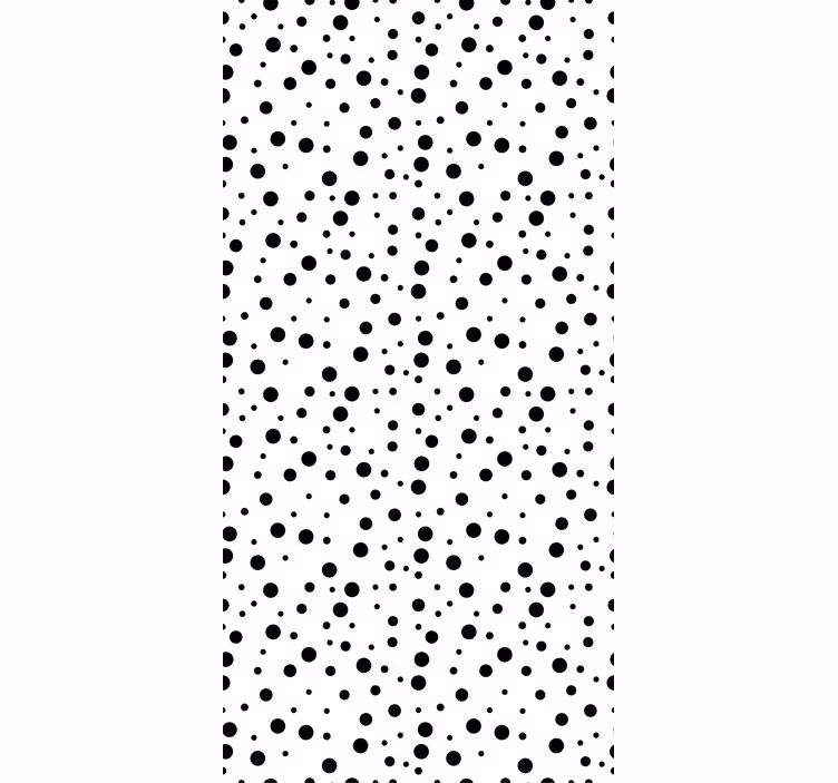 Store enrouleur textures et motifs motif en pointillés gras - TenStickers