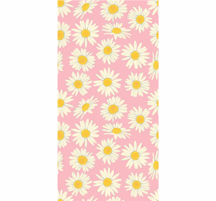 Store enrouleur fleurs et plantes motif marguerite - TenStickers
