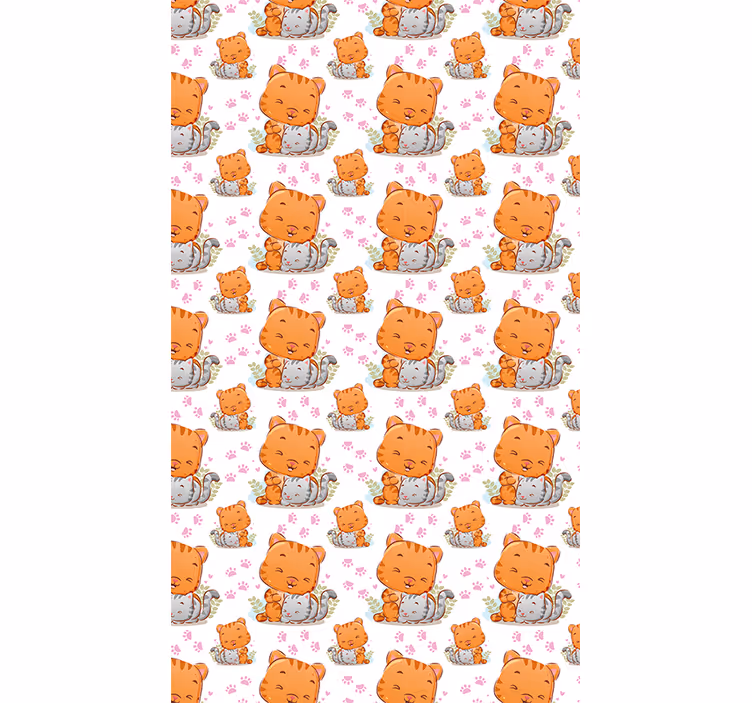 Store enrouleur chambre enfant modèles de bébé chat - TenStickers