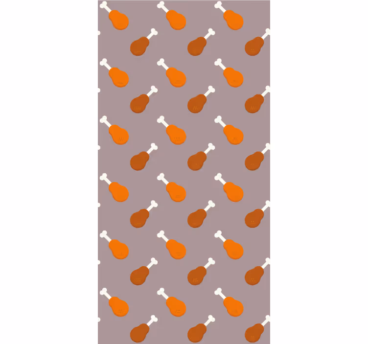 Store enrouleur original motif de pilon de poulet - TenStickers