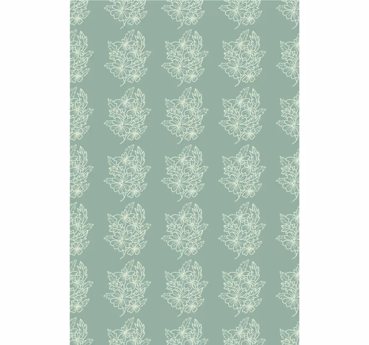 Store enrouleur fleurs et plantes motif de feuilles florales - TenStickers
